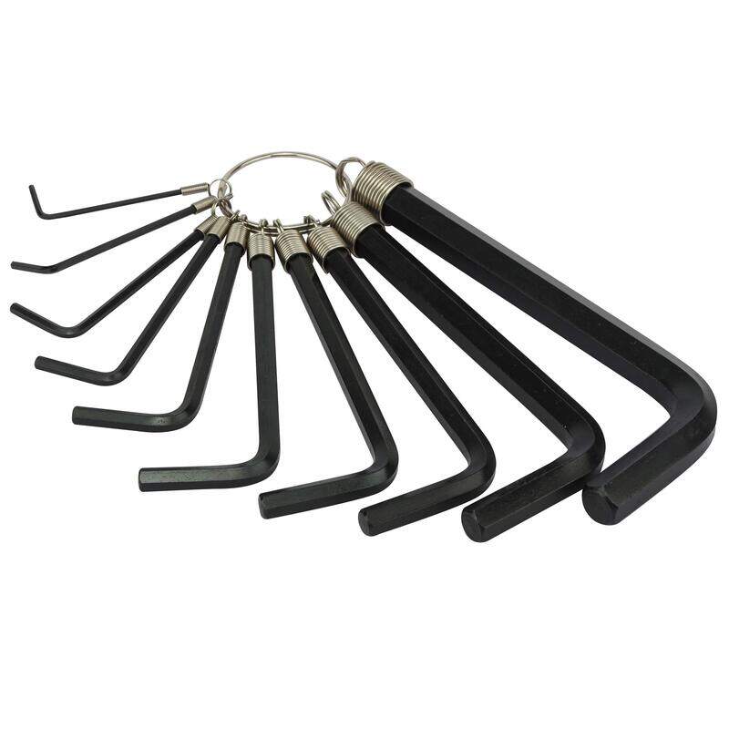 

Stanley 10-Pieces Allen Wrenches Set with Ring, STMT69213-8, Black/Yellow