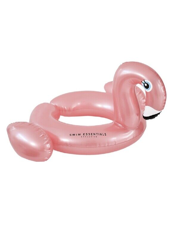 Swim Essentials  Splitring Rose Gold Flamingo 56 cm diameter, Suitable for Age +3