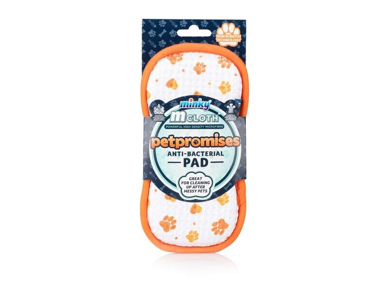 

Minky M Cloth Anti-Bacterial Pet Care Cleaning Pad