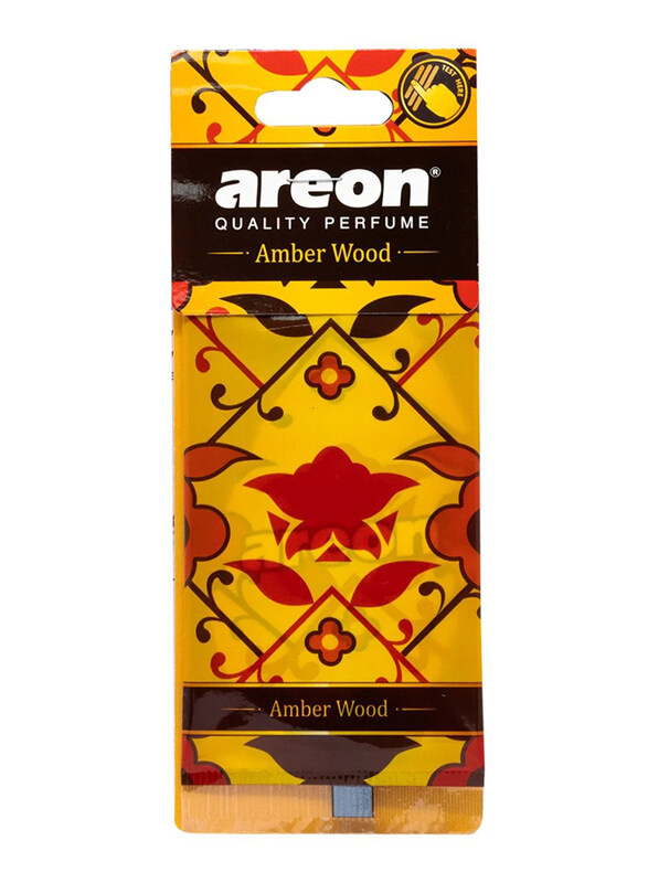 

Areon Fresh Wave Amber Wood Perfume, Multicolour