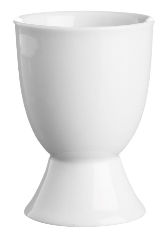 

Price & Kensington Porcelain Round Simplicity Egg Cup, 6.3 x 4.7 x 6.3cm, White