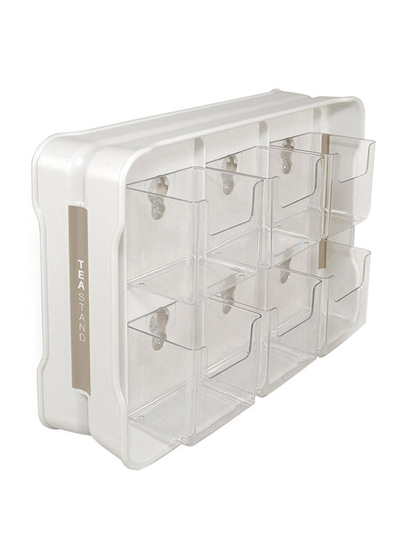 

YouCopia Tea Bag Stand Organizer, White
