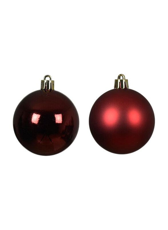 

Kaemingk Baubles Shatterproof, 10cm, Red