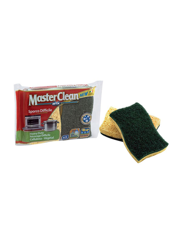 

Arix Master Clean Cellulose Special Scourer Heavy Duty, 2 Pieces