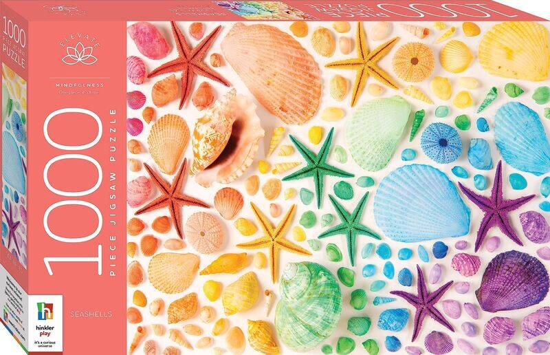 

Hinkler 1000-Piece Elevate Jigsaw Seashells Puzzle Kit