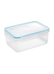 Addis Plastic Seal Clip & Close Rectangular Container, 2 Liters, Clear