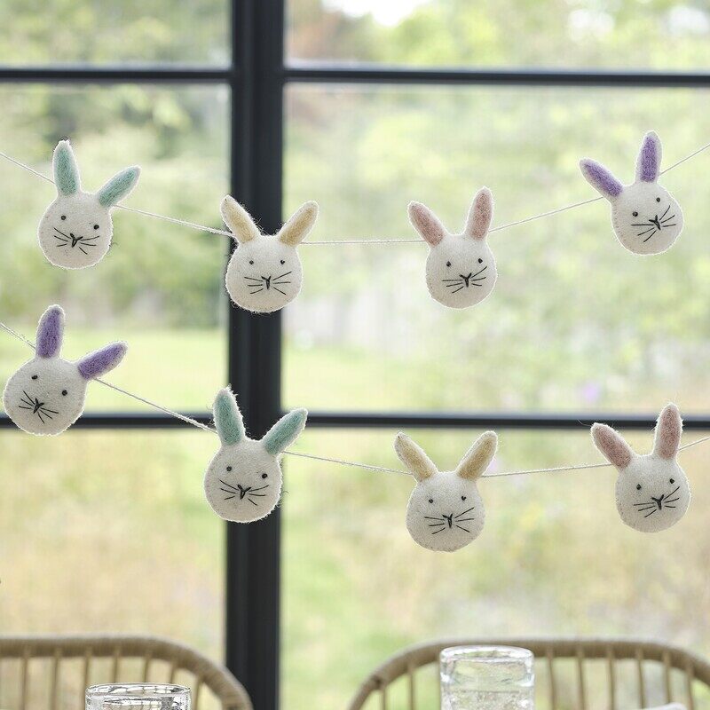 

Ginger Ray Bunting Fabric Bunny Bunting