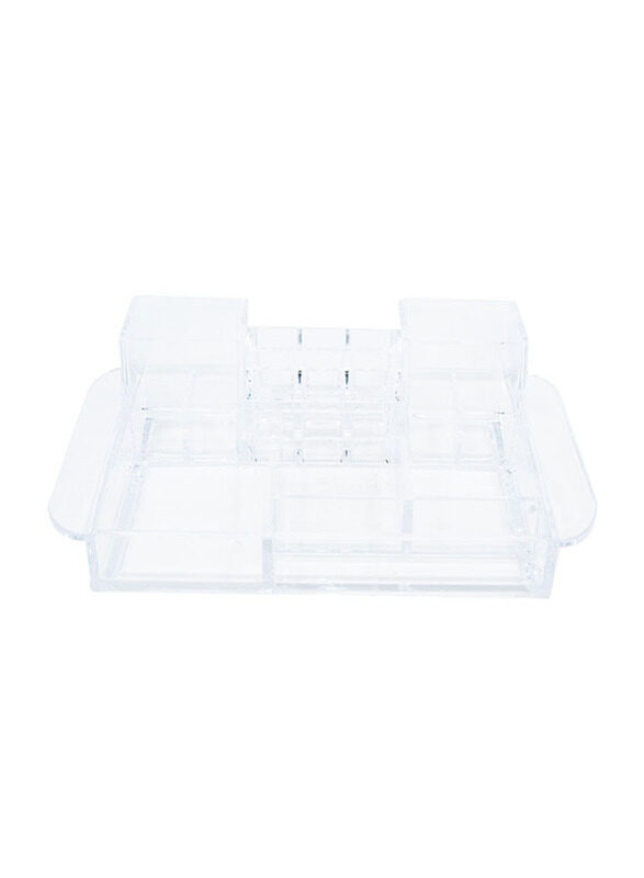 

Swissco Tiered Makeup Organizer, Large, Clear