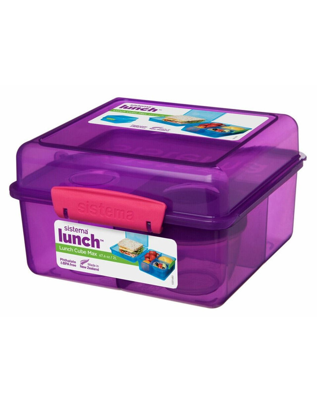 Sistema Lunch Cube Coloured 1.4L