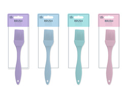 Pastel Silicone Pastry Brush: Heat Resistant, Flexible, Non-Stick, Easy to Clean, Dishwasher Safe, Food-Grade, Stylish, Versatile