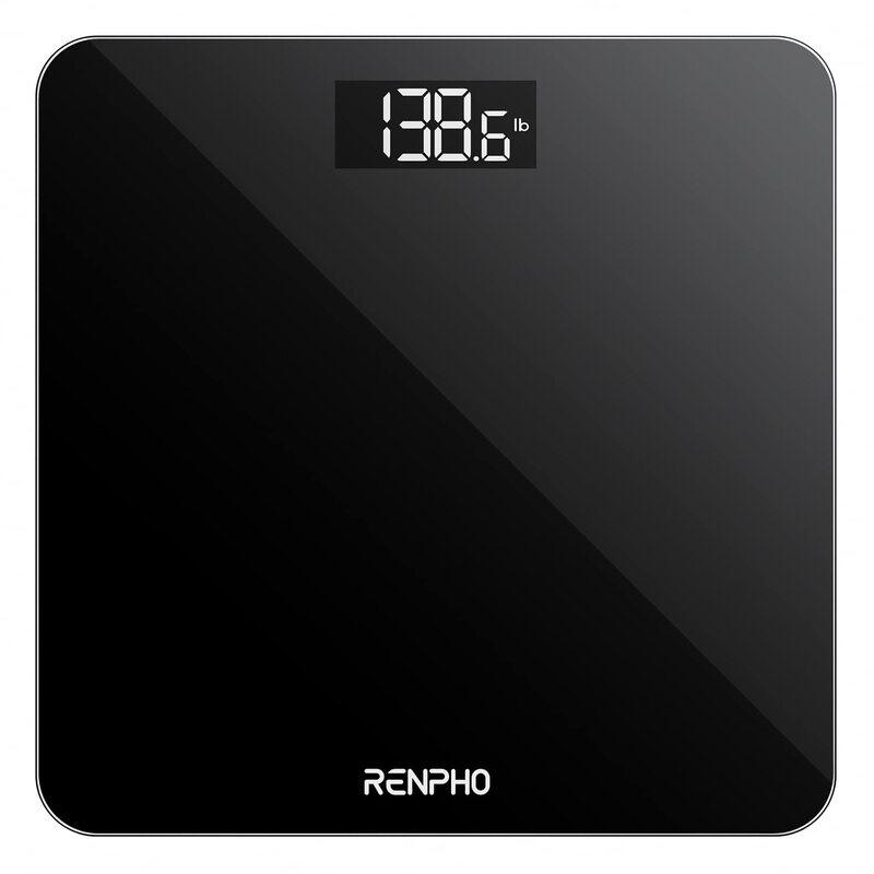 

RENPHO Digital Bathroom Scales for Body Weight, Weighing Scale Electronic Bath Scales with High Precision Sensors Accurate Weight Machine for People,