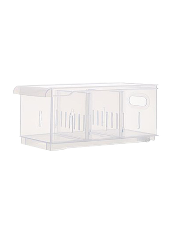 

Keyway 3.2L Clear View Shelving Separator, Clear