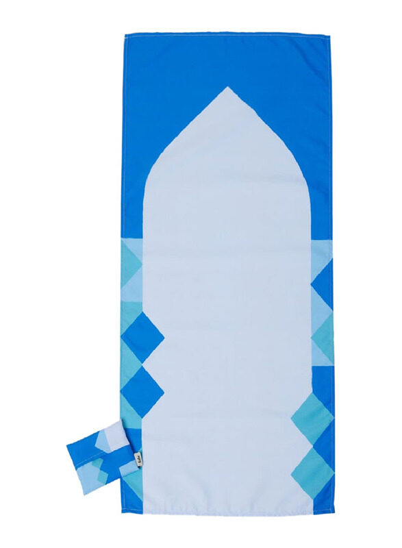 

Sabr Multan' Pocket Prayer Mat for Occasions like Ramadan, Multicolour