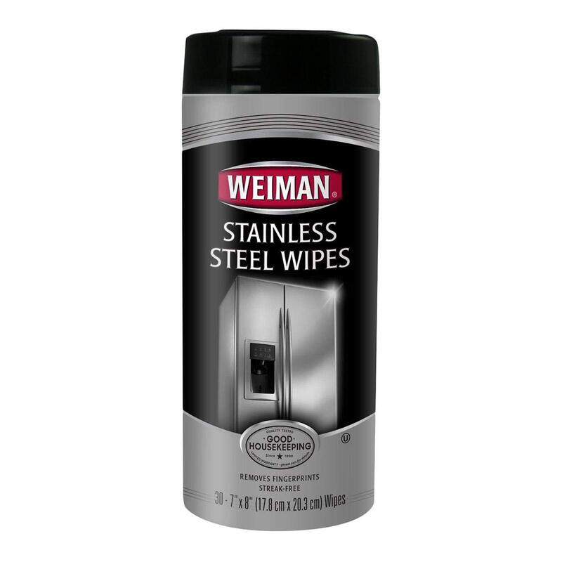 

Weiman Stainless Steel Wipes, 30 Wipes