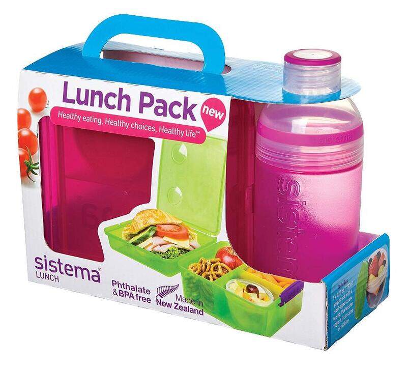 

Sistema Lunch Cube Max Lunch Pack Pink