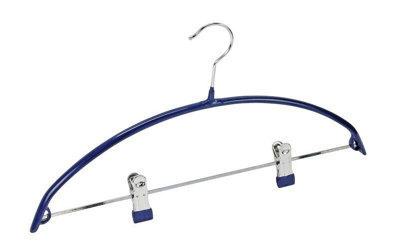 

Wenko Universal Compact-Clothes Hanger with Clips Pivoted Hook, 2.5 x 42 x 24cm, Metal Blue