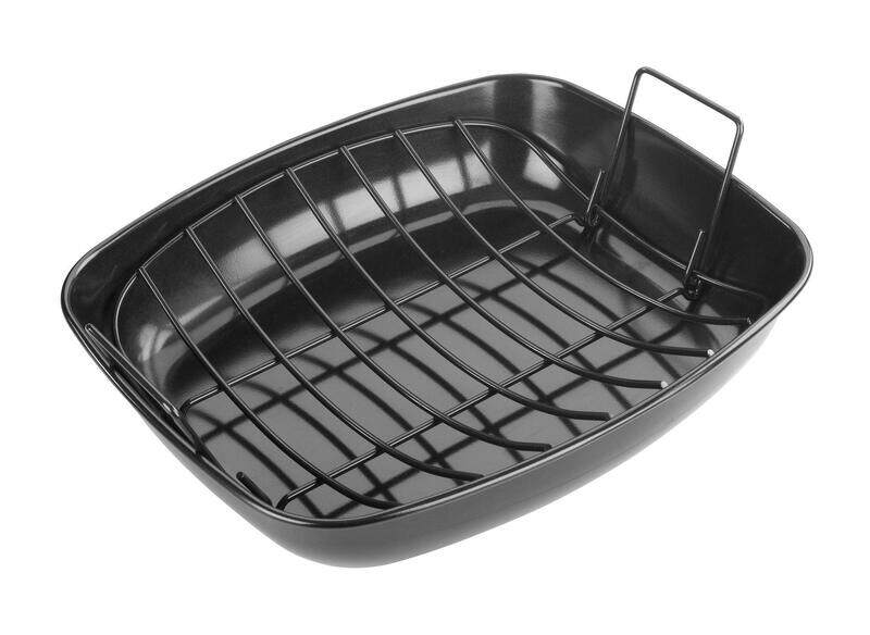 

Tala L Performance Non-Stick Roaster with Rack, 10A10785, 34.5 x 30 x 6.5cm, Black