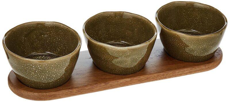 

Ladelle 4-Piece Sanctuary Reactive Bowl Set, 64010, Multicolour