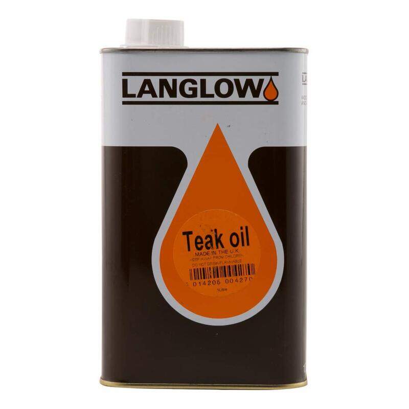 

Langlow Teak Oil, 1 Liter, 134437, Clear