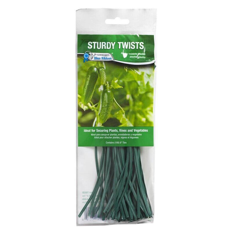 

Midwest Blue Ribbon Sturdy Twists Precut, 100 Pieces, Green