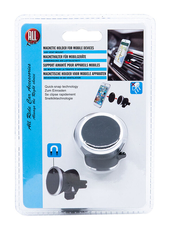 

All Ride Magnetic Phone Holder, Black