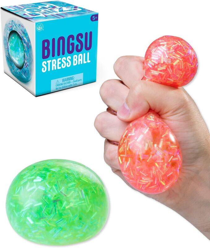 

Play Visions Bingsu Stress Ball, Multicolour, Ages 5+ Years