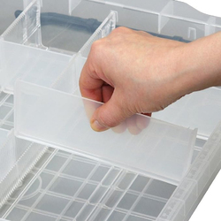 Hokan-sho Plastic 24 Ltr Capacity Storage Box, Clear