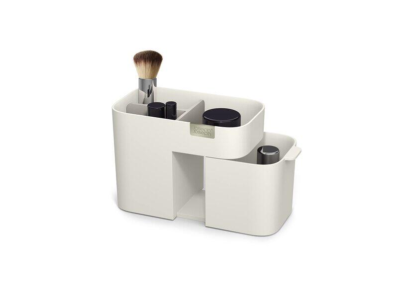 

Joseph Joseph Viva Compact Cosmetic Organizer with Drawer, Off White