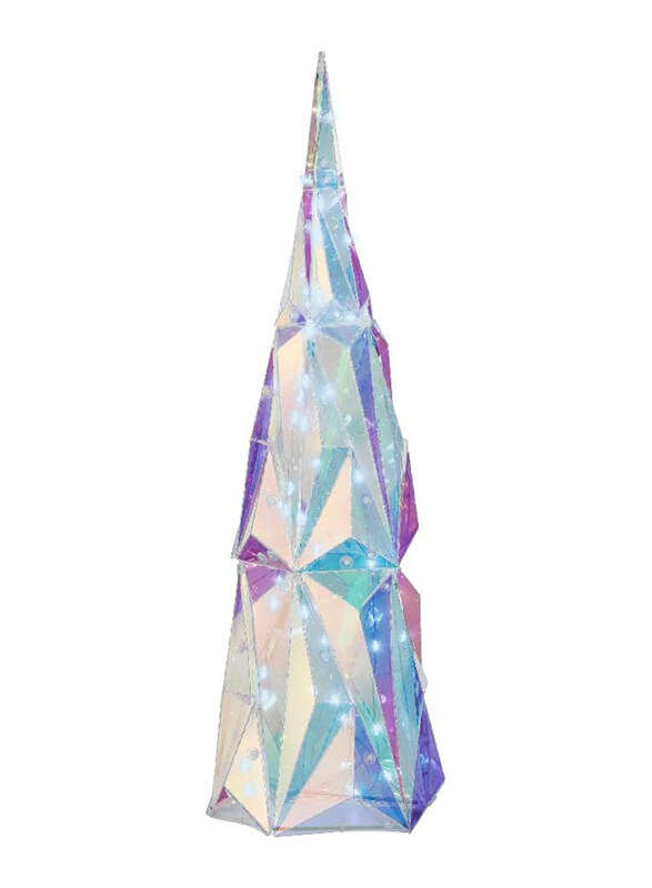 

Kaemingk Micro LED PET Cone, 41cm, Silver