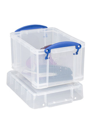 Really Useful Box Storage Box, 3 Liters, Clear