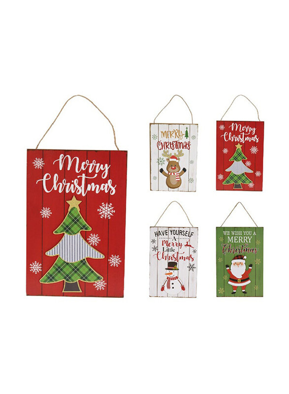 

Koopman 30cm Xmas Wall Hanger Figurine, Assorted