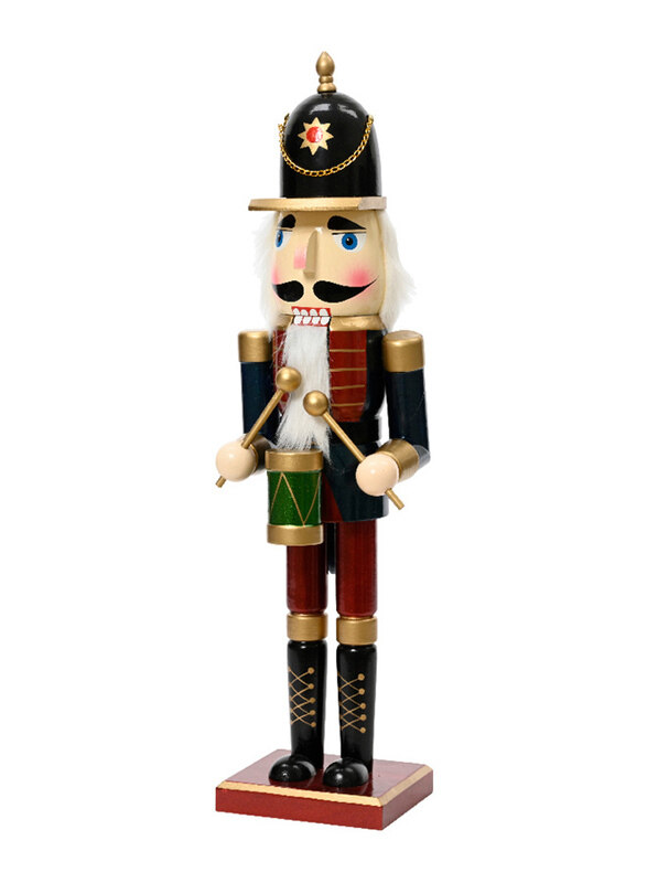 

Kaemingk Firwood Nutcracker with Drum, 50cm, 1 Piece, Multicolour