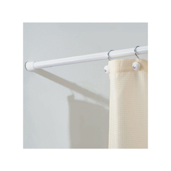 iDesign Cameo Shower Curtain Tension Rod, XL, White