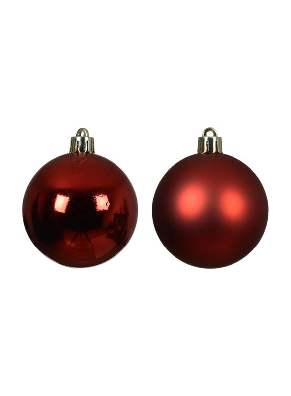 

Kaemingk Baubles Shatterproof, 10cm, Red