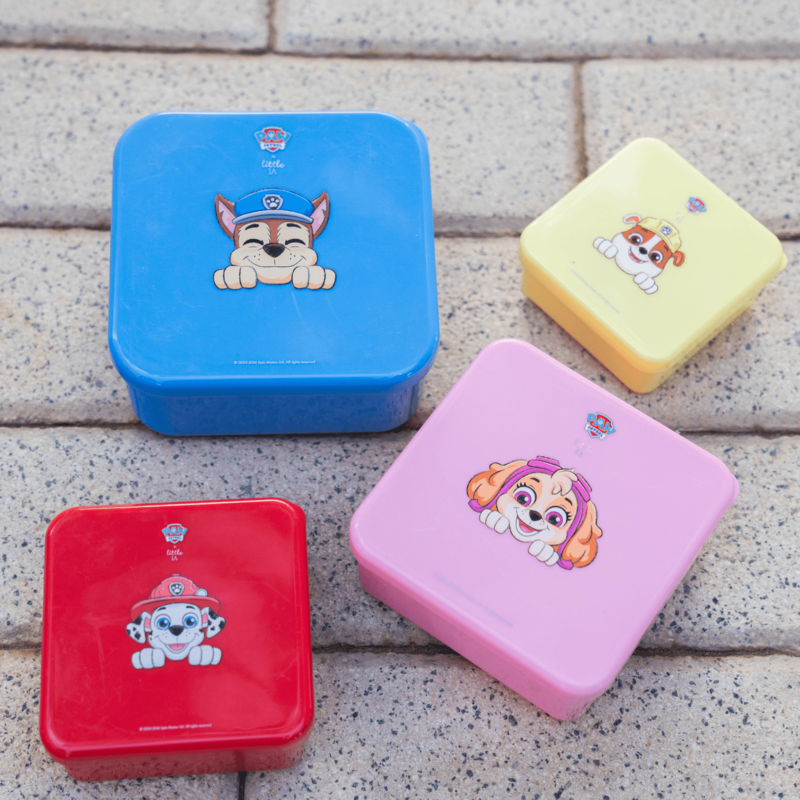 Little AI Paw Patrol 4-piece container set