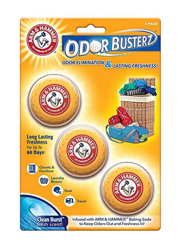 

Arm&Hammer Odor Busters Balls, 48127, 3 Piece