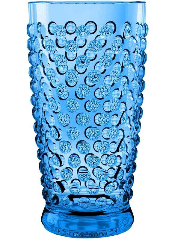 

TarHong 20oz Hobnail Jumbo Drinkware Glass, Cobalt Blue