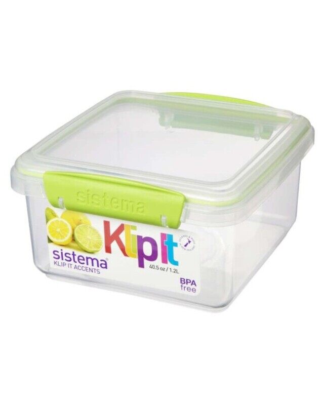 

Sistema 1.2L Lunch Plus Accents Green Clip