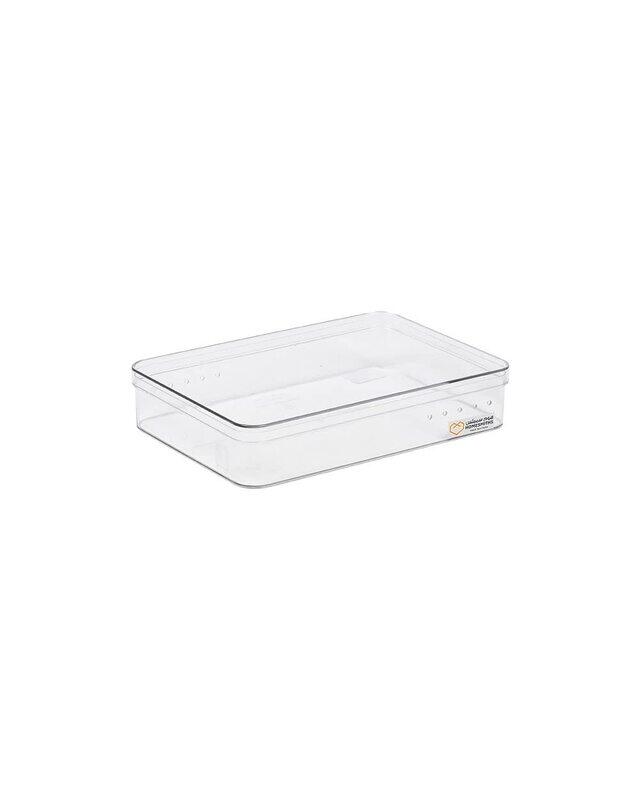 

Homesmiths Shoe Box for Sandal Shoe, 28.0 x 19.2 x 5.7 cm, Clear