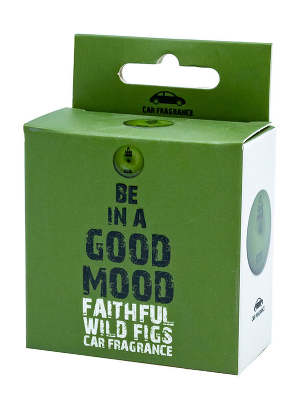

Be In A Good Mood Wild Fig Car Fragrance, Green