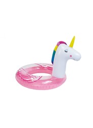 Swim Essentials  Transparant Unicorn Swimring 104 cm diameter, Suitable for Age +3