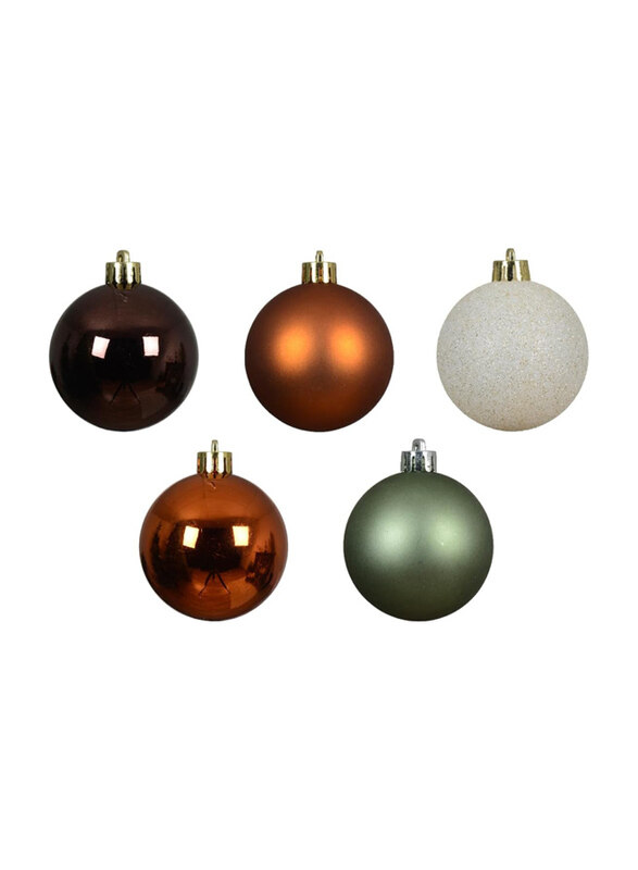 

Kaemingk Bauble Shatterproof, 6cm, Green/White