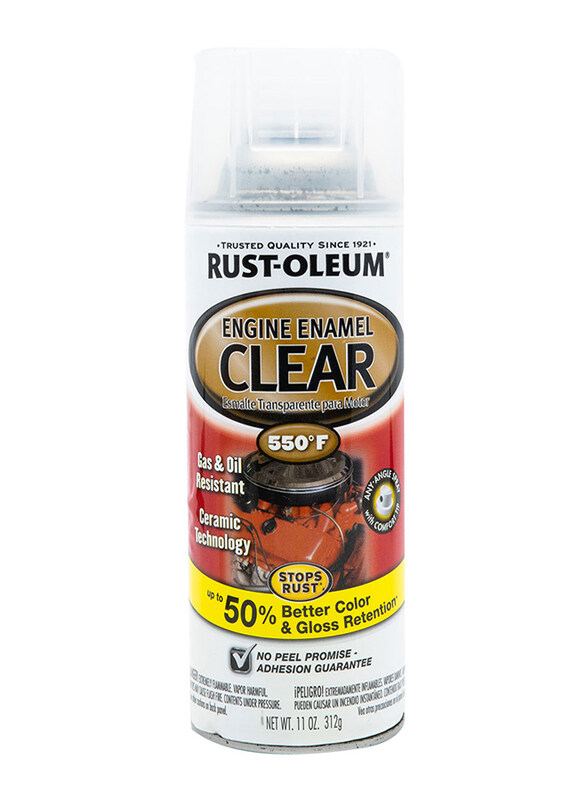 

Rust-Oleum Ceramic Engine Enamel, Clear, 312gm