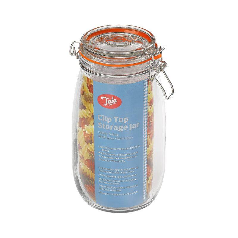 

Tala Lever Arm Jar, 1550ml, Clear