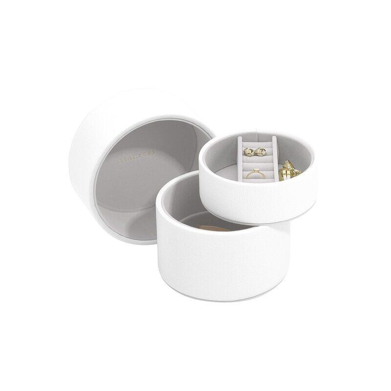 

Stackers Bedside Jewellery Box Pod, Pebble White