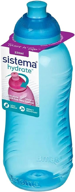 Sistema 330ML Squeeze Water Bottle