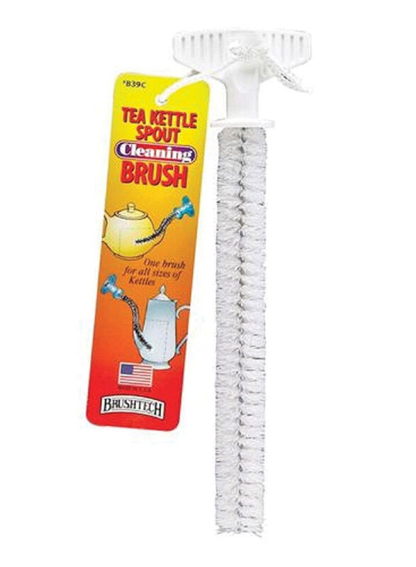 

Brushtech Tea Kettle Spout Cleaning Brush, White