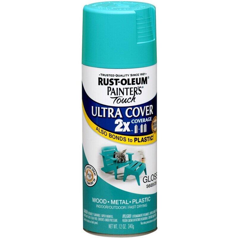 

Rust-Oleum Painter's Touch 2x Ultra Cover Gloss Spray, 12oz, Blue