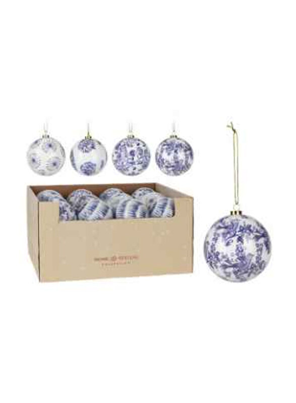 

Koopman Delft Xmas Ball, 10cm, Assorted Colour