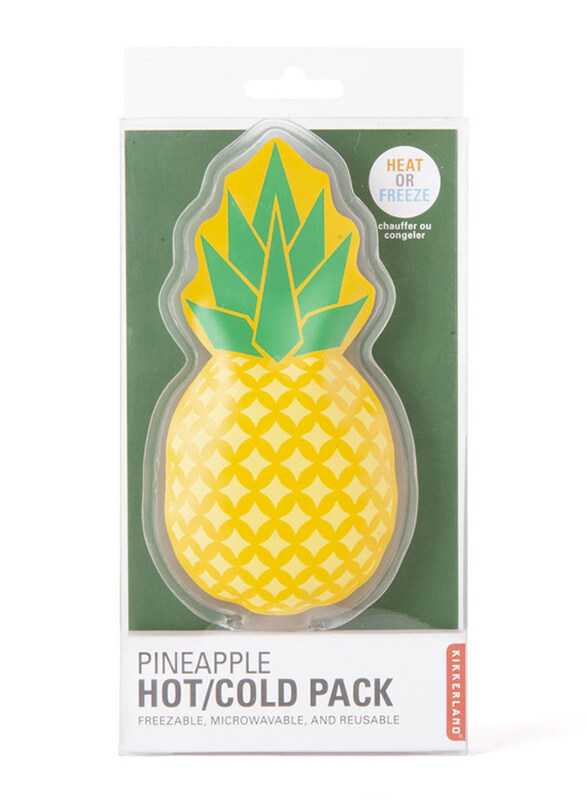 

Kikkerland Pineapple Hot & Cold Pack, 1 Piece